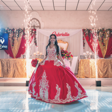 Quinceanera celebration
